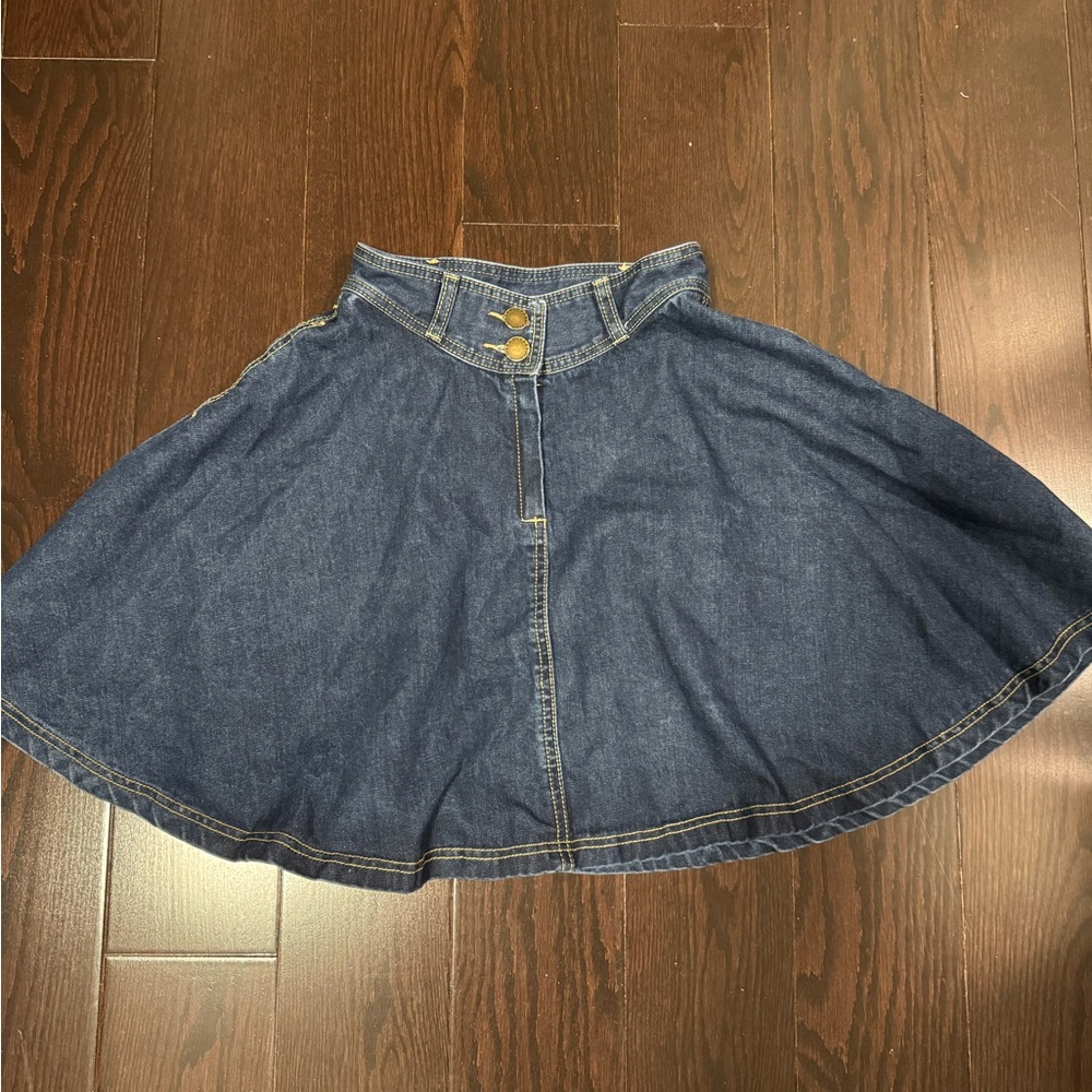 Maje Denim Skirt
